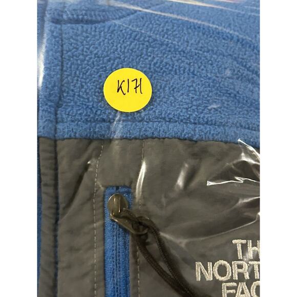 The North Face Fleece Pullover Quarter Zip Jacket Blue Outdoors Men's small - Picture 8 of 8